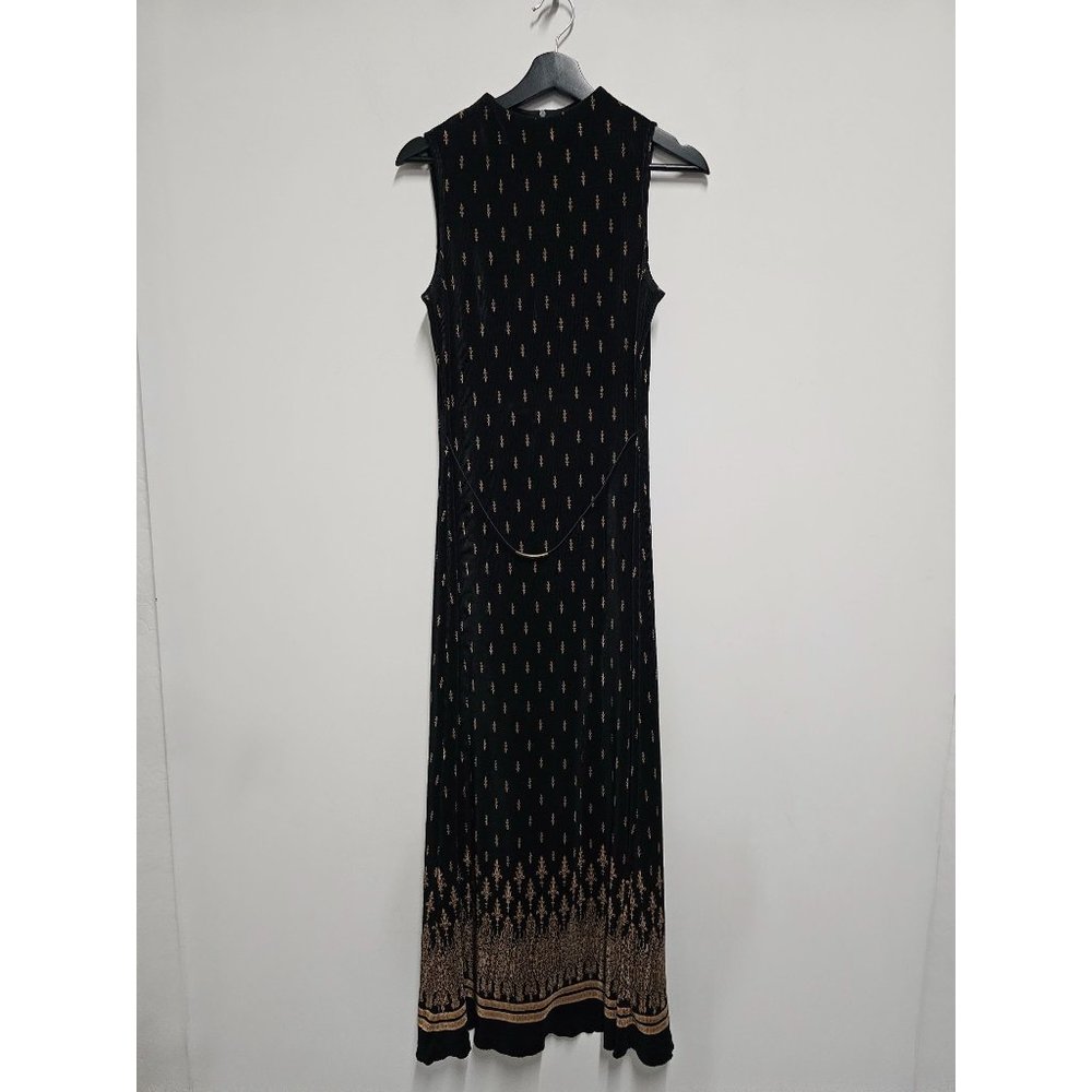 J.B.S. LTD Women's Floral Printed Maxi Straight Fit Sleeveless Size 6